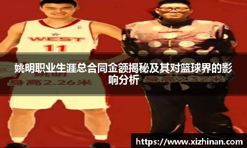 姚明职业生涯总合同金额揭秘及其对篮球界的影响分析